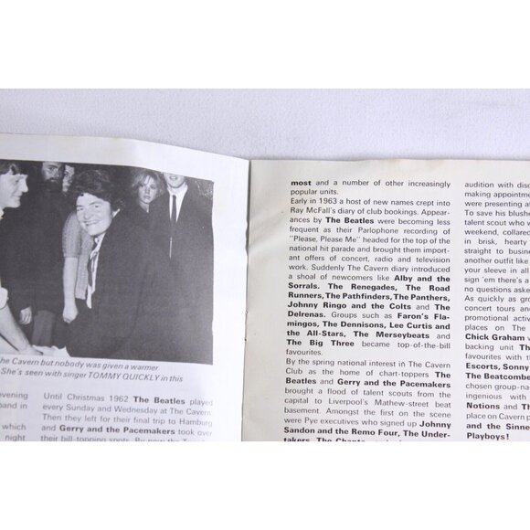 On The Scene with At The Cavern Liverpool Photo Magazine 1964 The Beatles - Picture 10 of 12